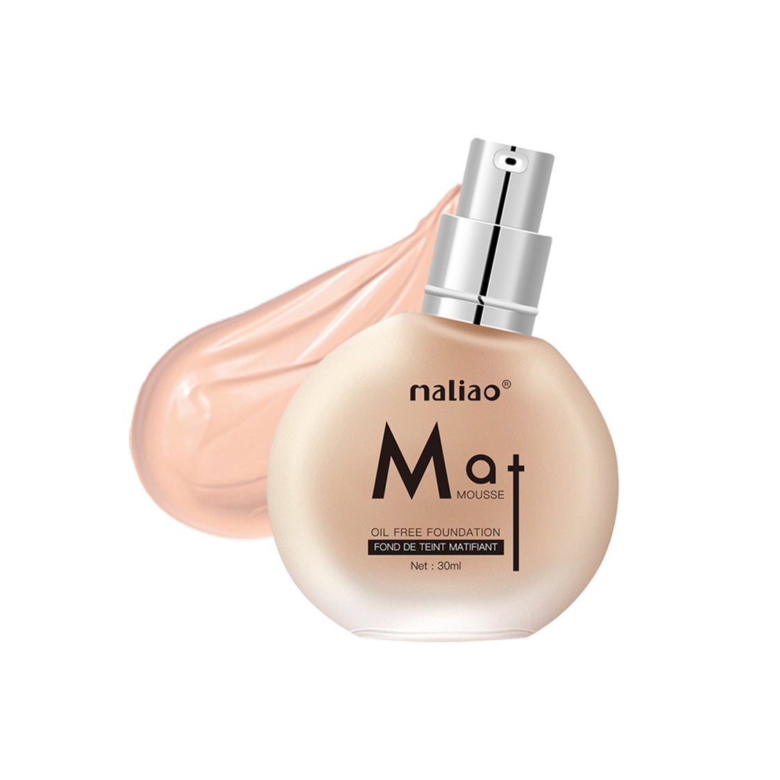 Maliao Matte Mousse Foundation - Oil-Free Perfection for Face Makeup - Maliao Makeup