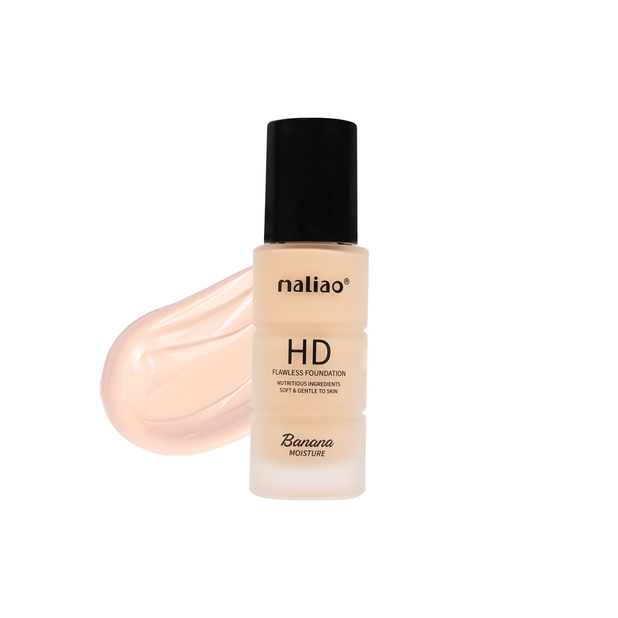 Maliao HD Banana Foundation - Flawless Finish with Moisture Boost for Face Makeup Face
