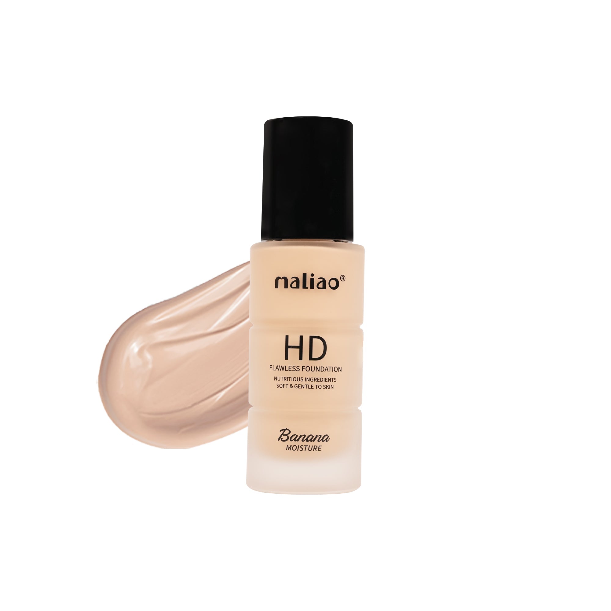 Maliao HD Banana Foundation - Flawless Finish with Moisture Boost for Face Makeup Face