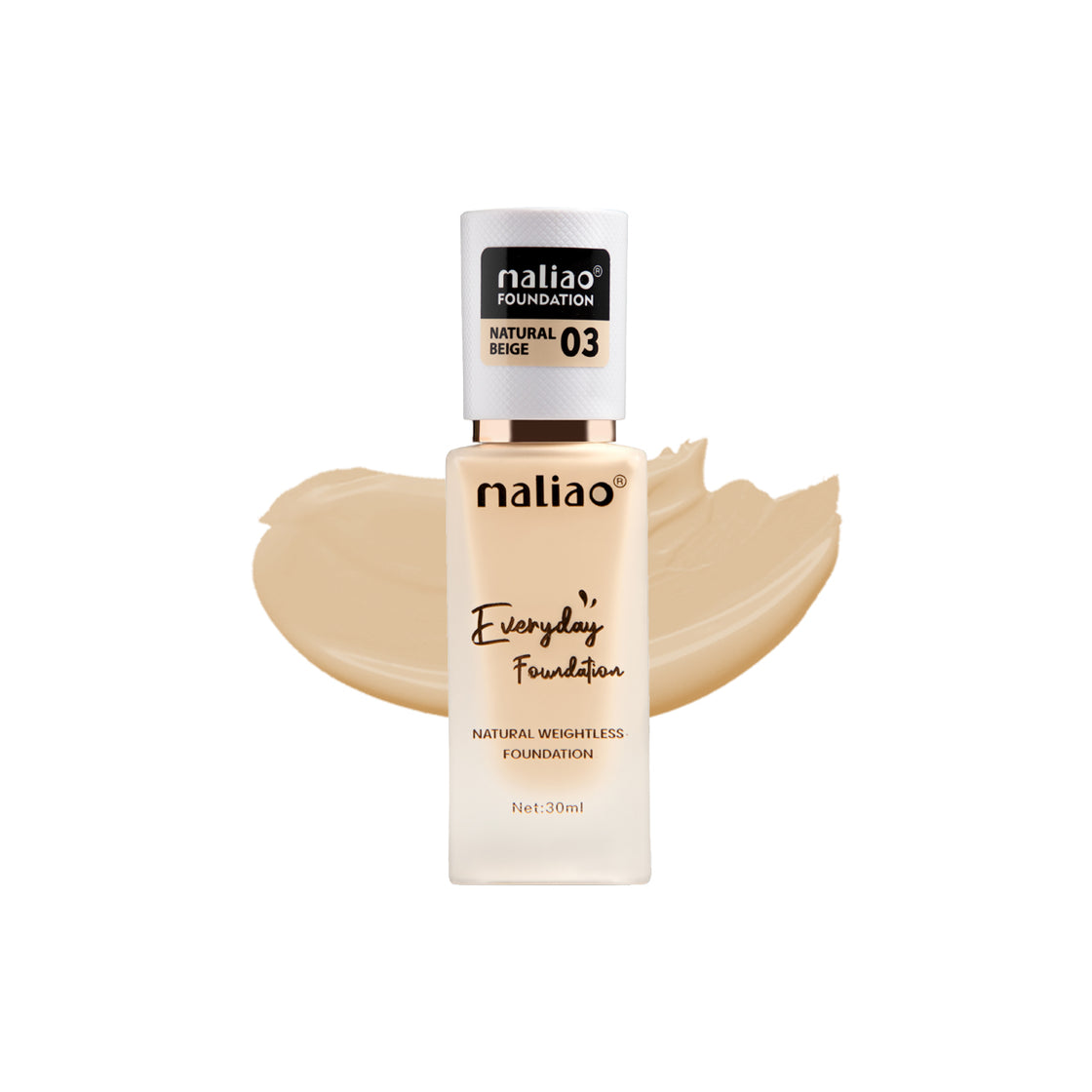 Maliao EVERYDAY Natural Weightless Foundation - Your Daily Beauty Essential - Maliao Makeup