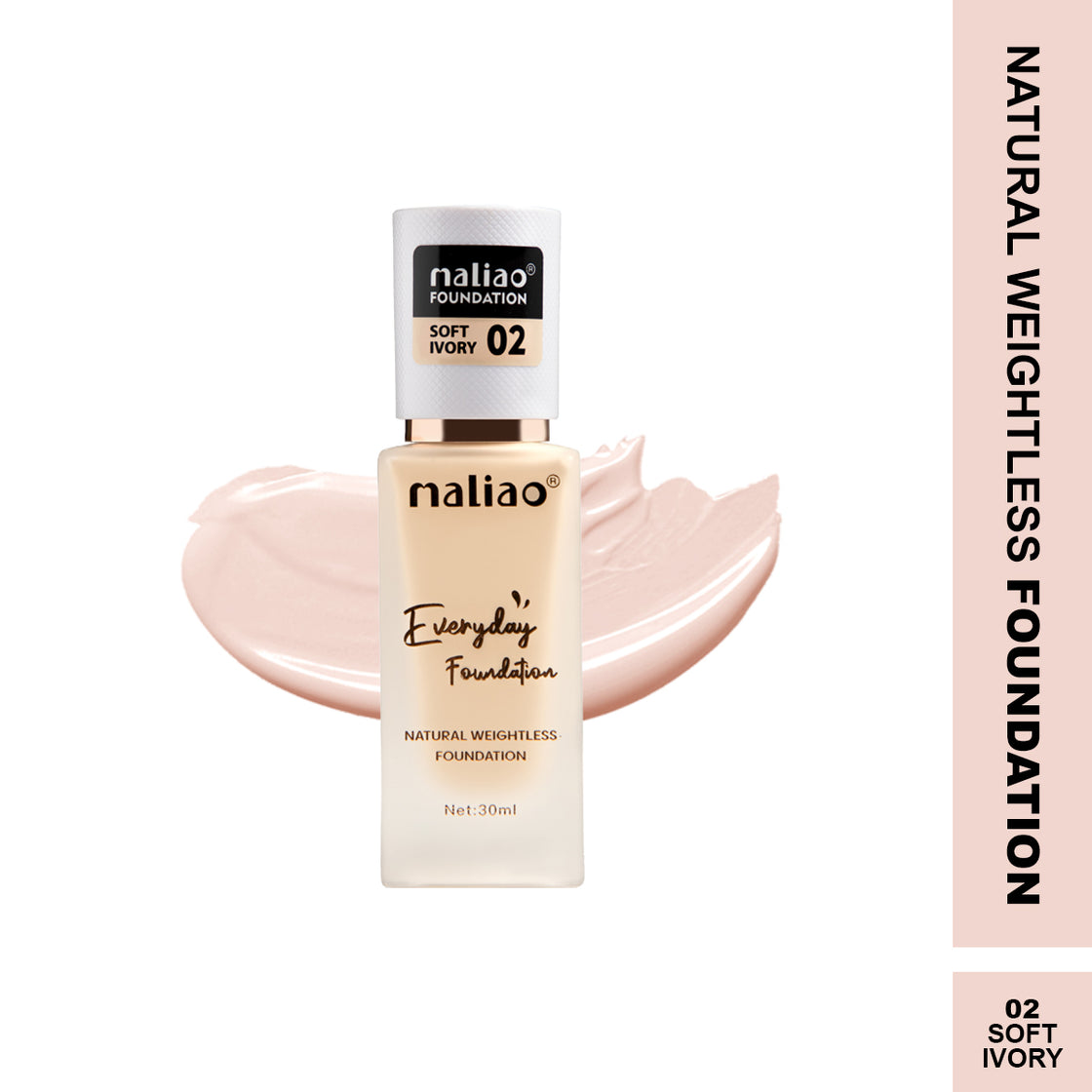 Maliao EVERYDAY Natural Weightless Foundation - Your Daily Beauty Essential - Maliao Makeup