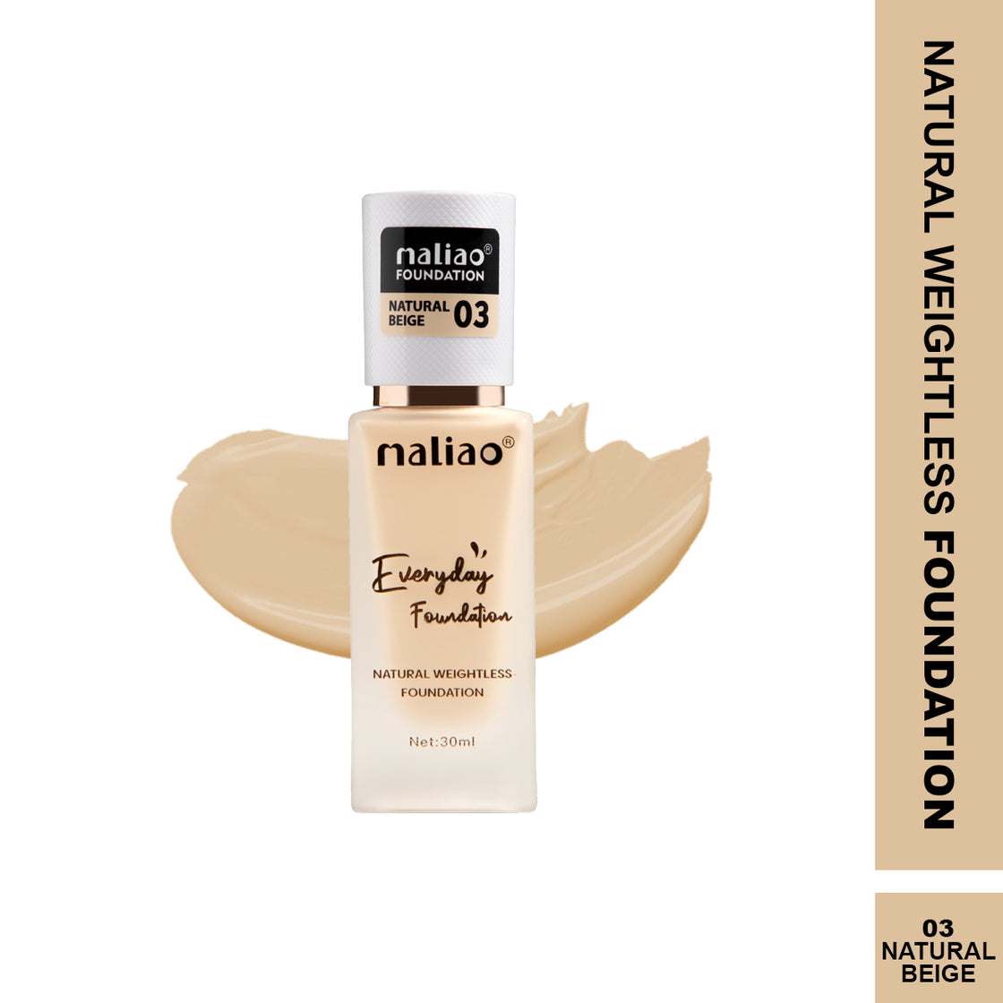 Maliao EVERYDAY Natural Weightless Foundation - Your Daily Beauty Essential - Maliao Makeup