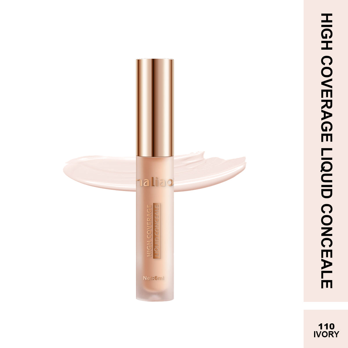 Maliao High Coverage Liquid Concealer - Flawless Camouflage for Perfect Skin - Maliao Makeup