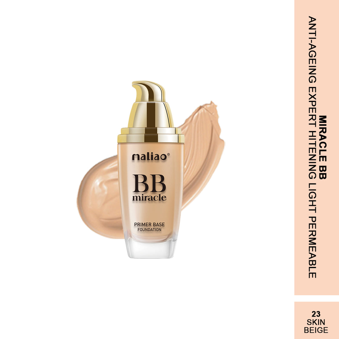 Maliao Miracle BB Primer Base Foundation - Radiant Canvas - Maliao Makeup