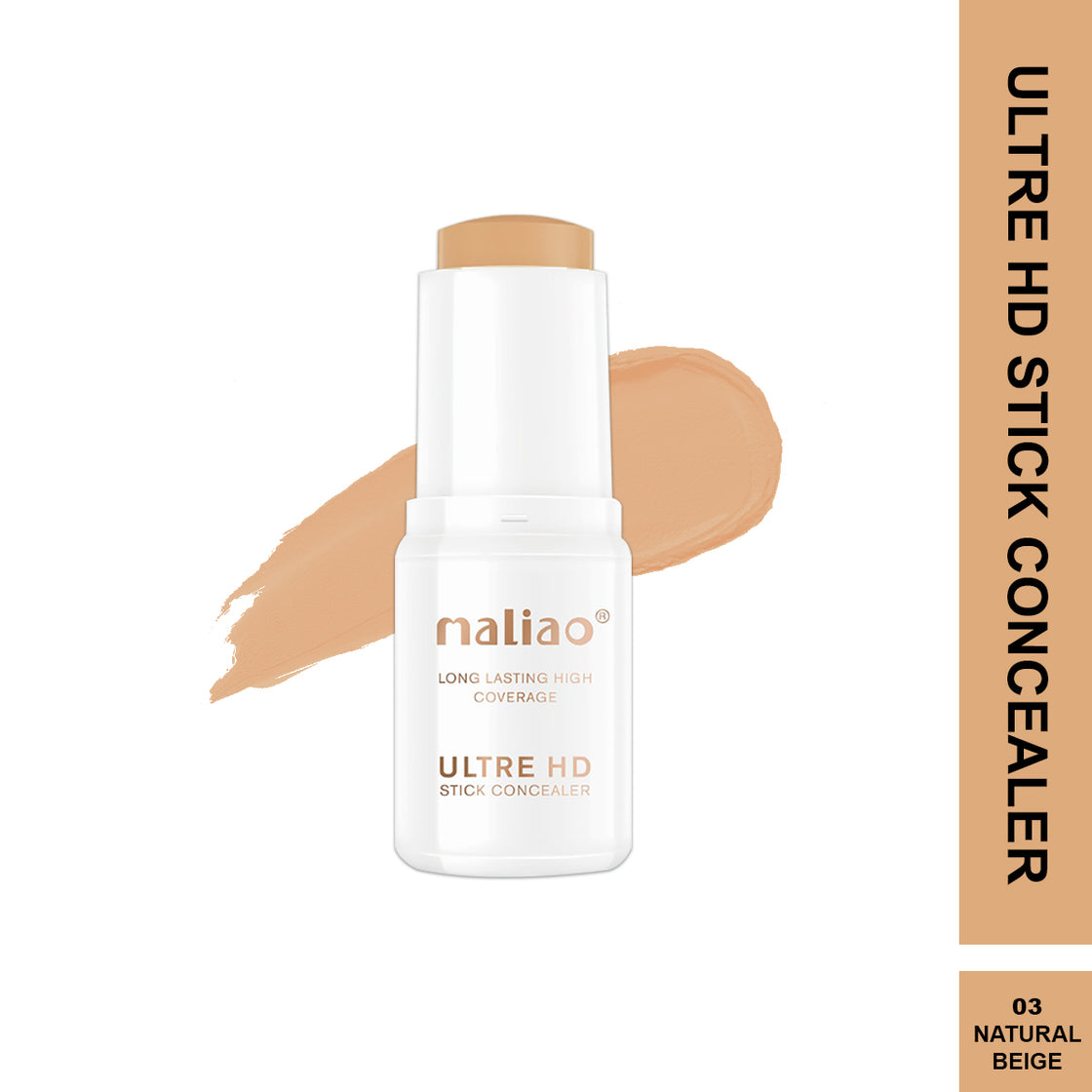 Maliao Ultra HD Stick Concealer with SPF 20 - Invisible Cover Stick Concealer - Maliao Makeup