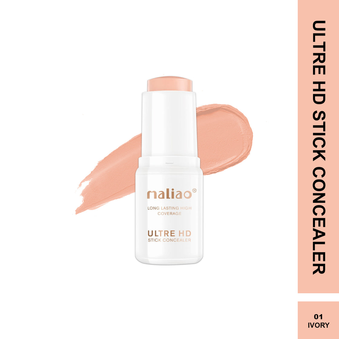 Maliao Ultra HD Stick Concealer with SPF 20 - Invisible Cover Stick Concealer - Maliao Makeup