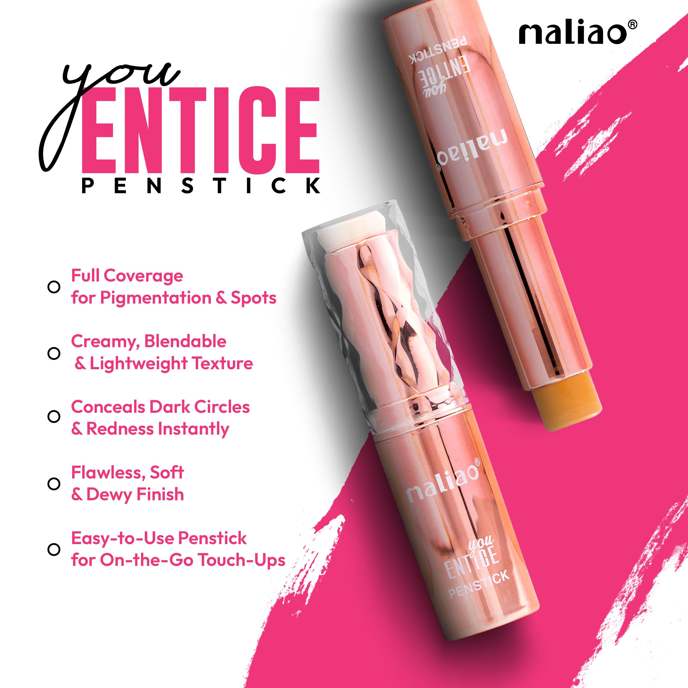 Maliao Perfect Concealer Penstick - Effortless Coverage for a Flawless Finish