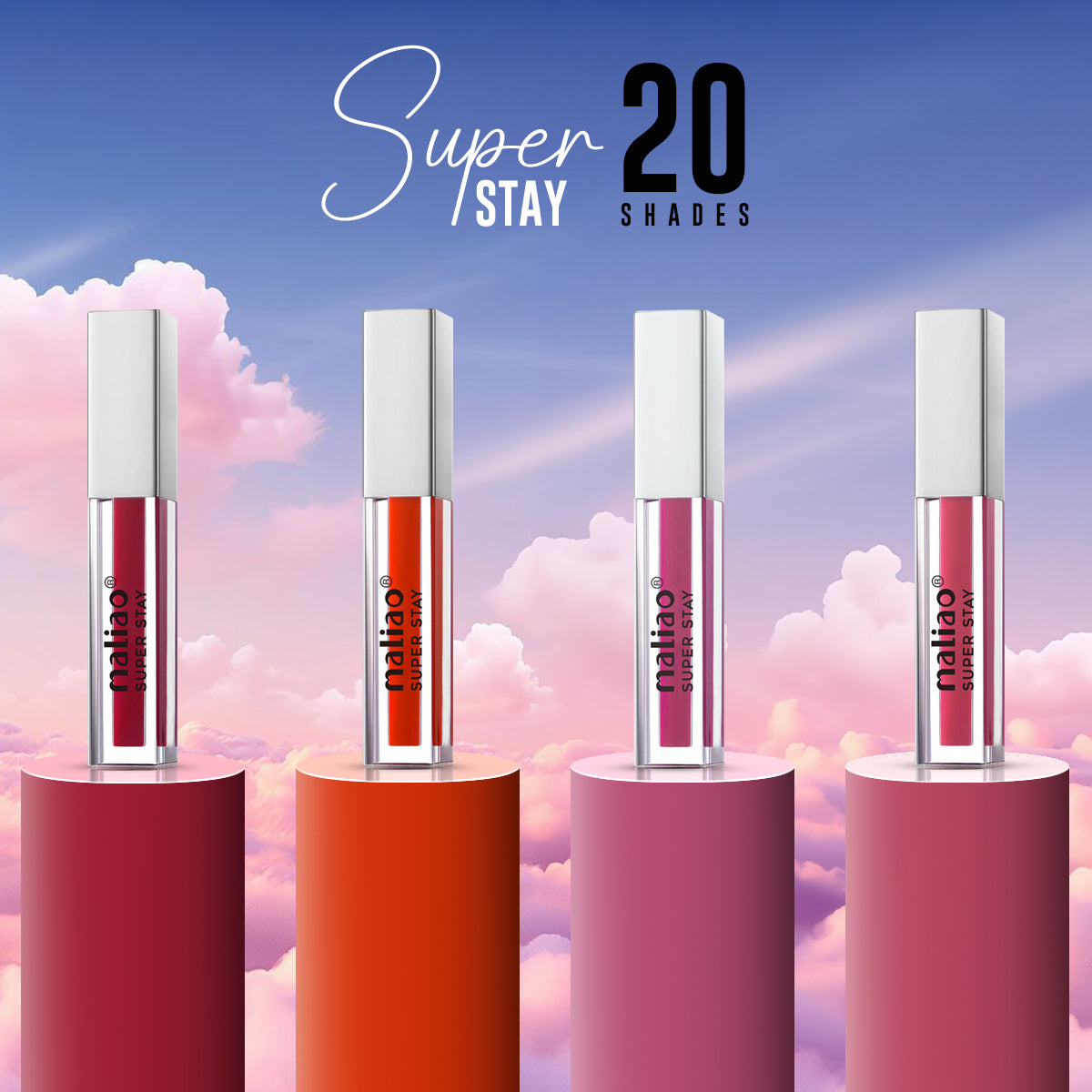 Maliao Super Stay L'Absolu Velvet Matte Lipstick - Luxurious Velvet Lips that Last Lip