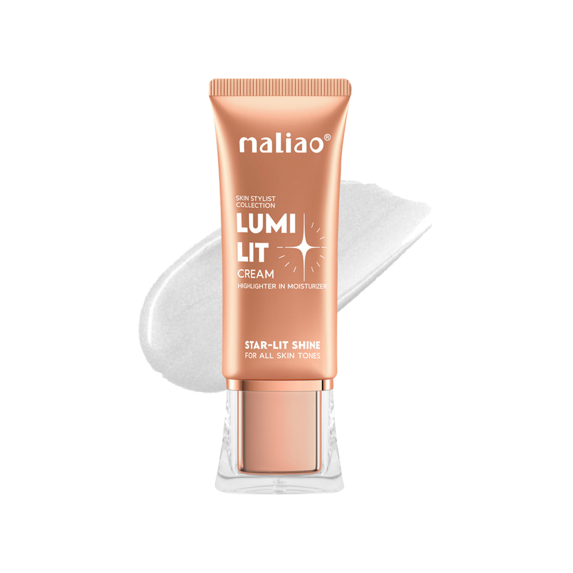 Maliao Lumi Lit Cream Highlighter and Moisturizer - Star Lit Shine for Radiant Glow - Maliao Makeup