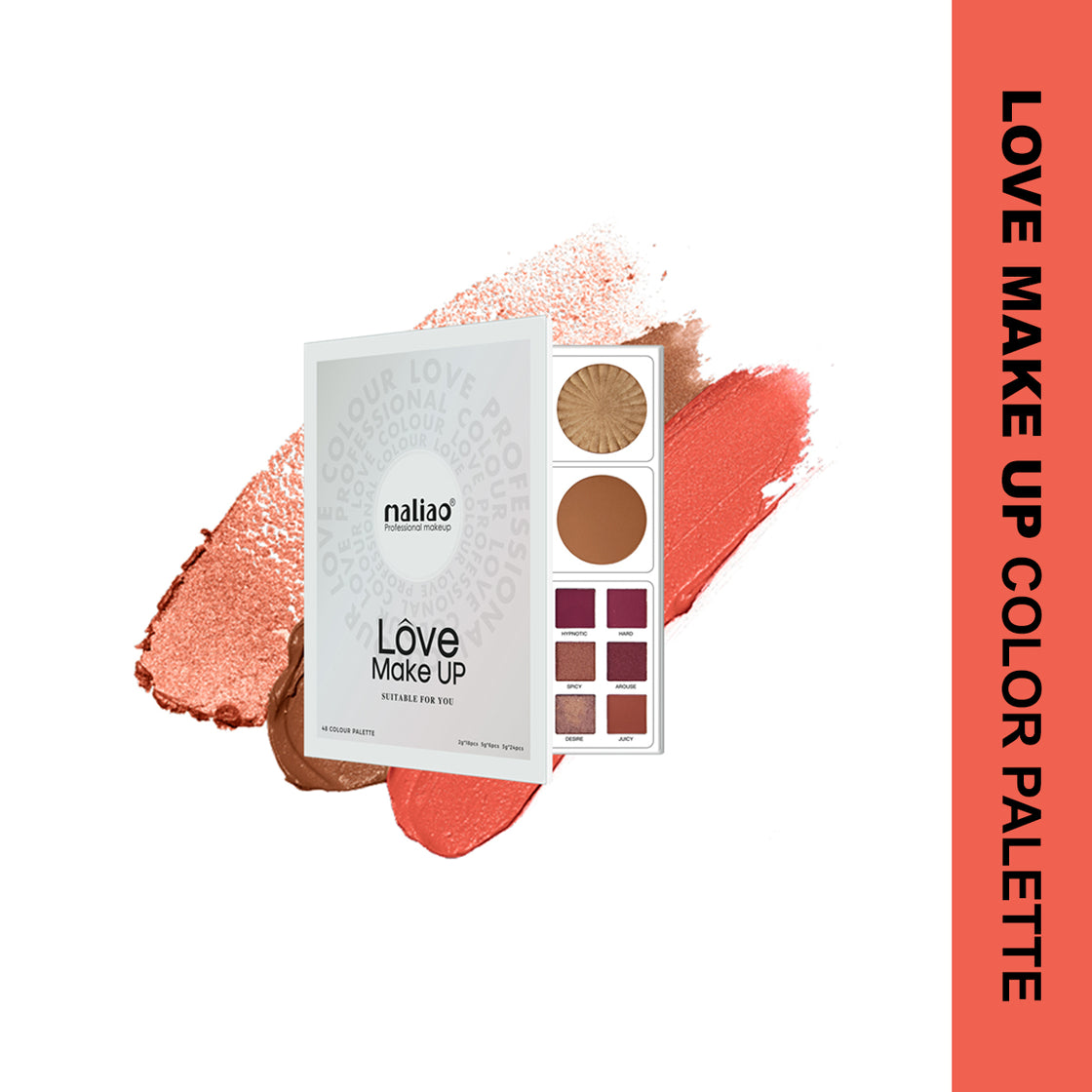 Maliao Love Makeup Palette – Versatile and Vibrant Eyeshadow Collection - Maliao Makeup