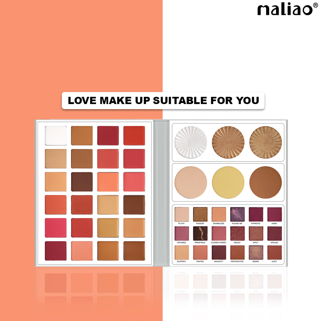 Maliao Love Makeup Palette – Versatile and Vibrant Eyeshadow Collection - Maliao Makeup