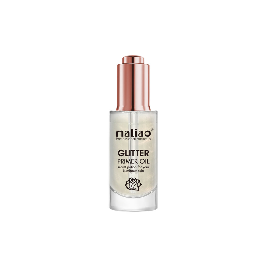 Maliao Glitter Primer Oil - Secret Potion for Radiant, Luminous Skin Face