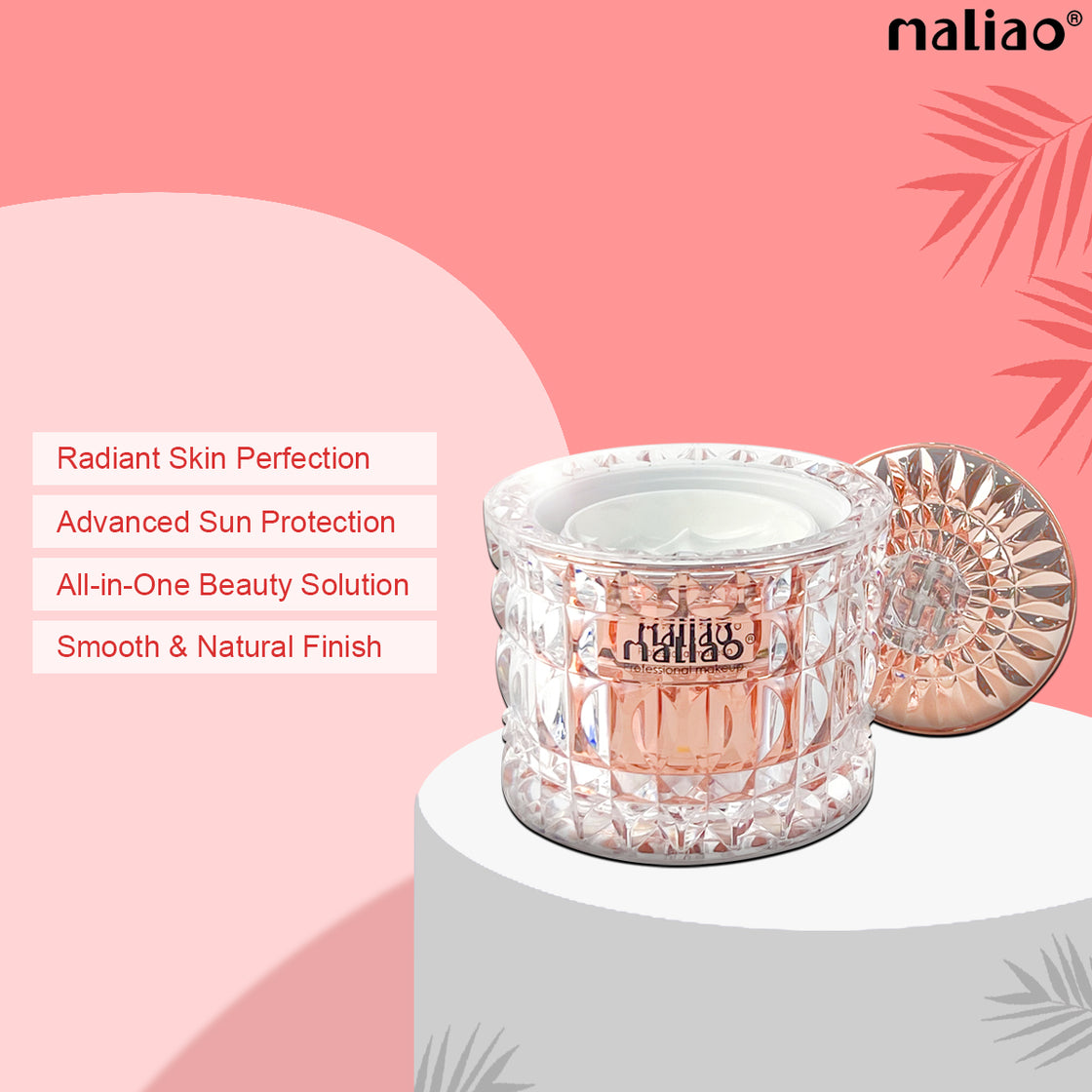 Maliao Whitening Essence Cream - Hyaluronic Acid & SPF 30 PA+++ for Radiant Skin Face