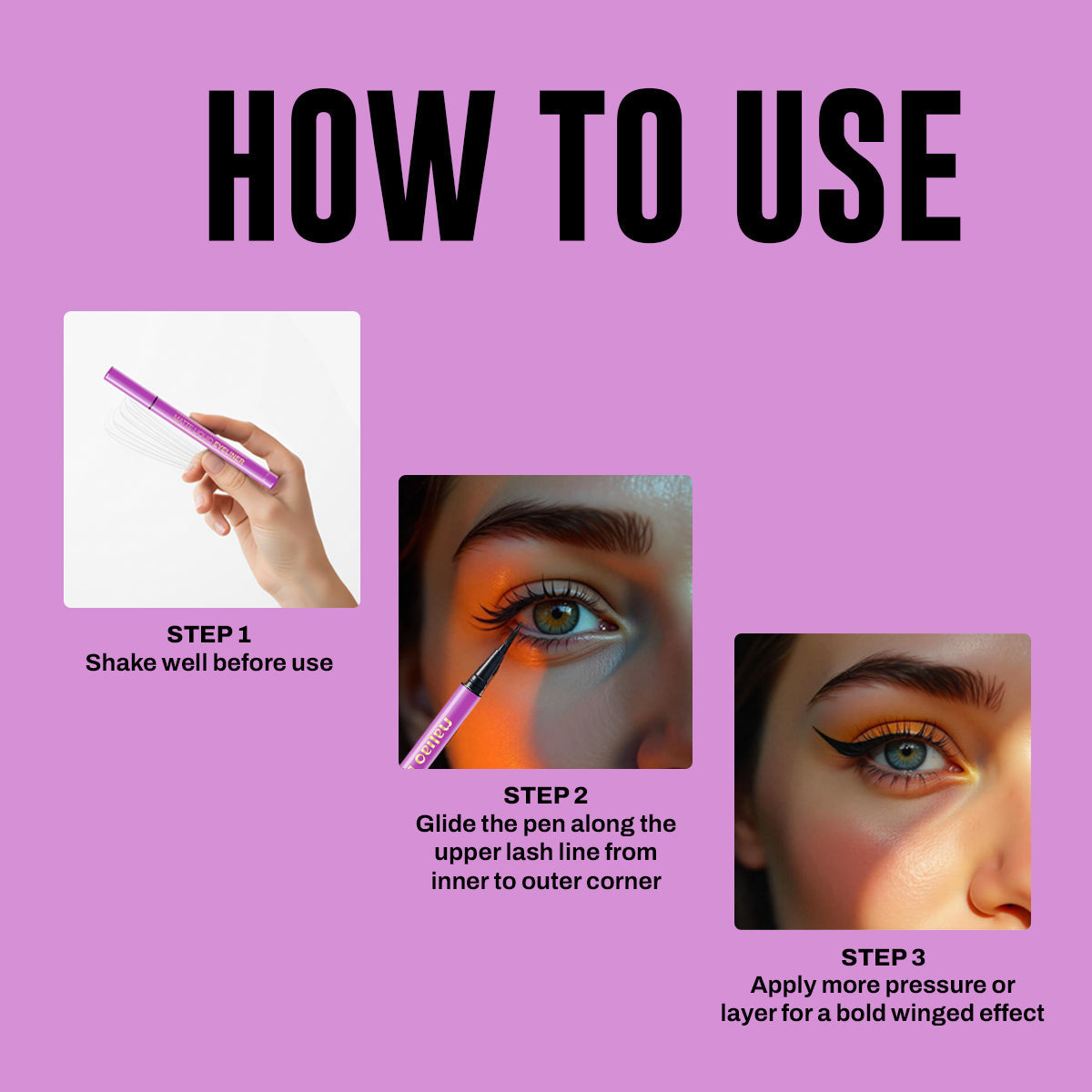 Maliao Liner Pen Matte Liquid Eyeliner Eye