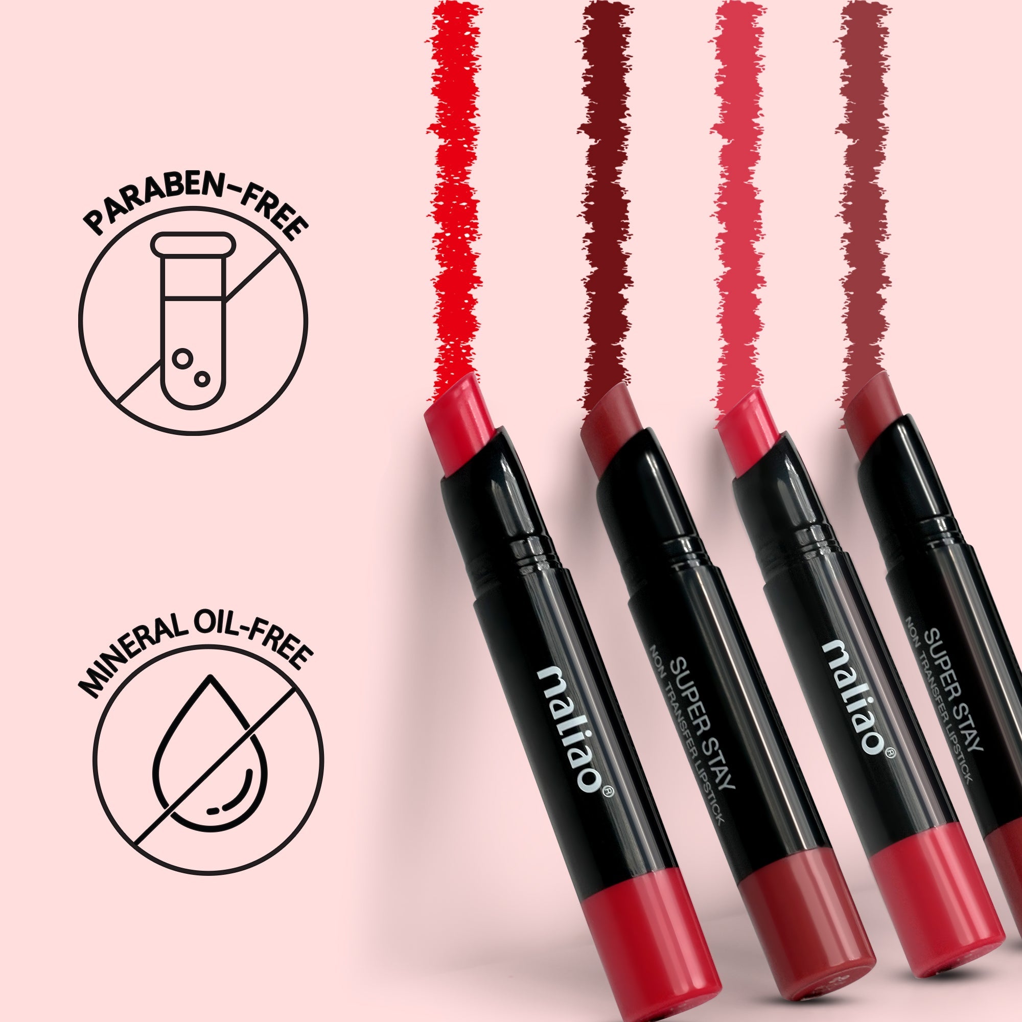 Maliao Super Stay No Transfer Lipstick Lip