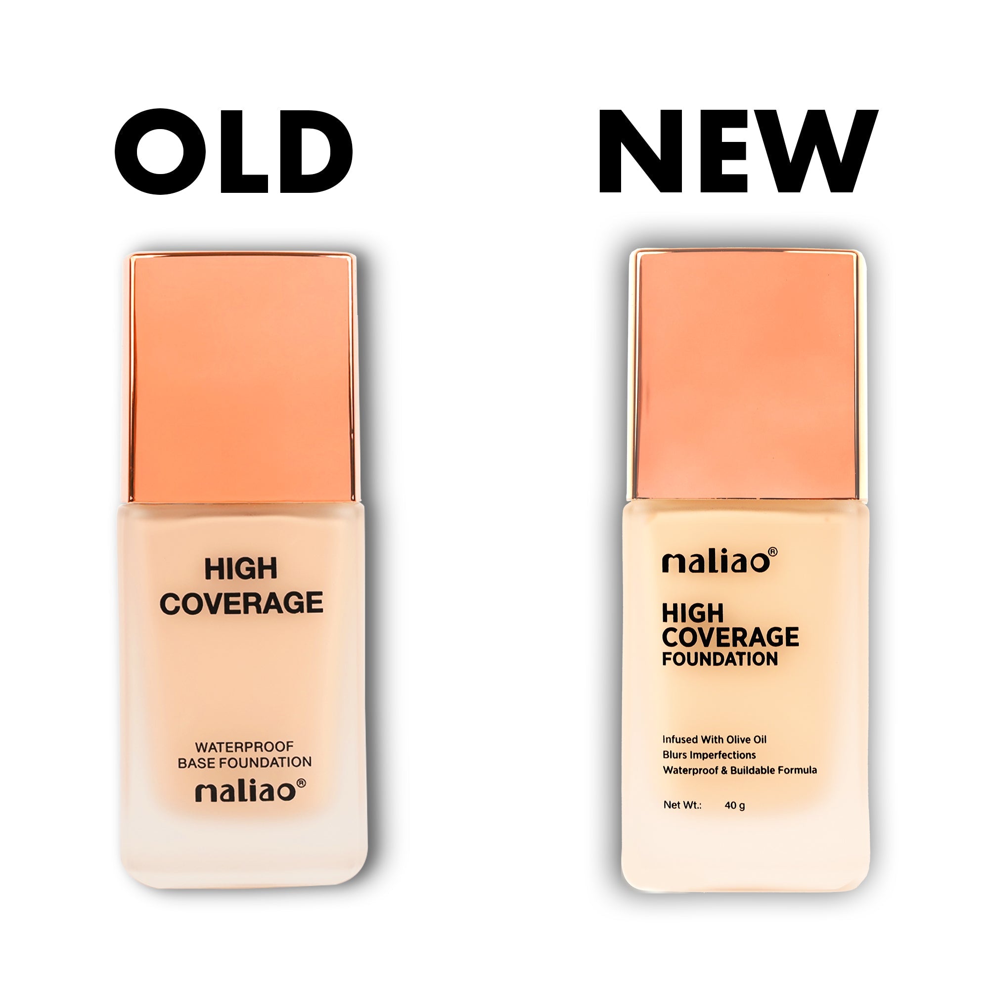 Maliao High Coverage Waterproof Base Foundation Face
