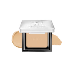 Maliao 2 in 1 Compact & Concealer - HD Finish, Long-Lasting, Lightweight - Maliao Makeup