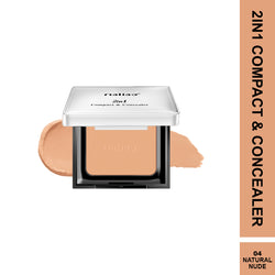 Maliao 2 in 1 Compact & Concealer - HD Finish, Long-Lasting, Lightweight - Maliao Makeup