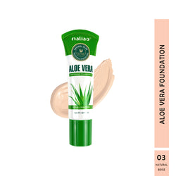 Maliao ALOE VERA WHITENING Foundation - Radiant and Nourishing Coverage Face