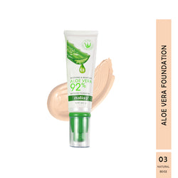 Maliao Aloe Vera 92% Soothing & Moisture Whitening Foundation - Nourish and Illuminate Face