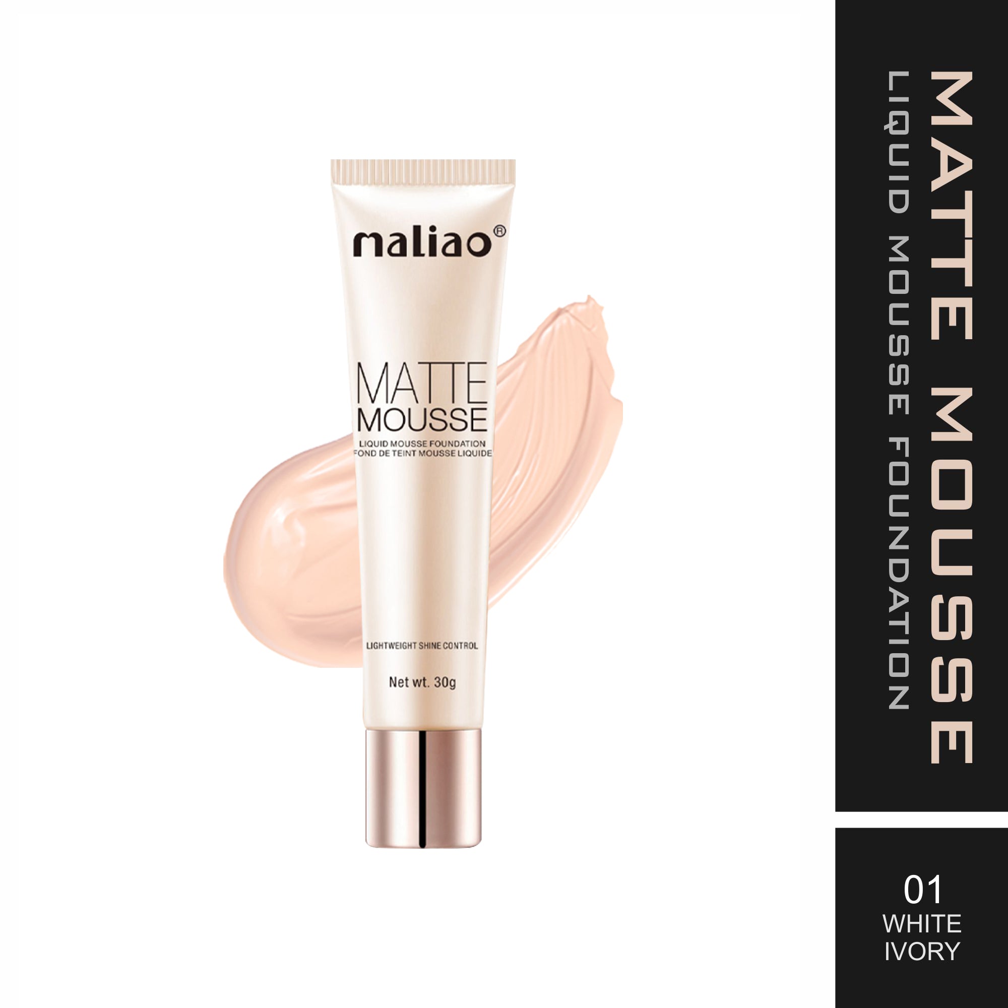 Maliao Matte Liquid Mousse Foundation Face