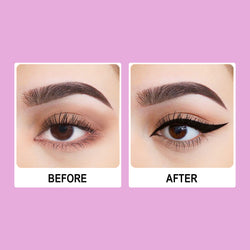 Maliao Waterproof Liquid Eyeliner - Long-Lasting Precision Eye Makeup, Smudge-Proof & Intense Black Finish, 6ml Eye