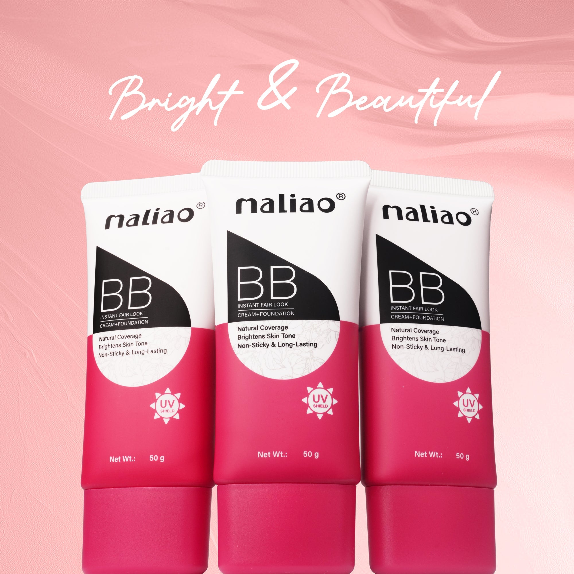 Maliao BB Foundation + Fairness Cream Face
