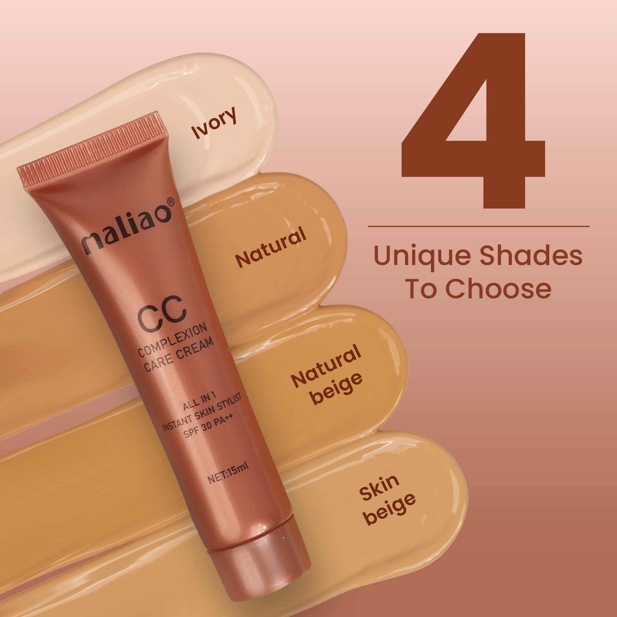Maliao CC Complexion Care Cream: Radiant and Balanced Skin Tone Face