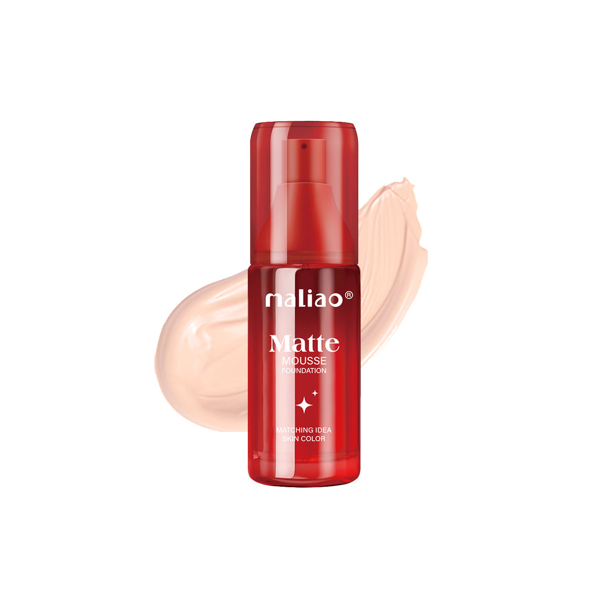 Maliao Matte Mousse Foundation - Perfectly Matched Skin Color