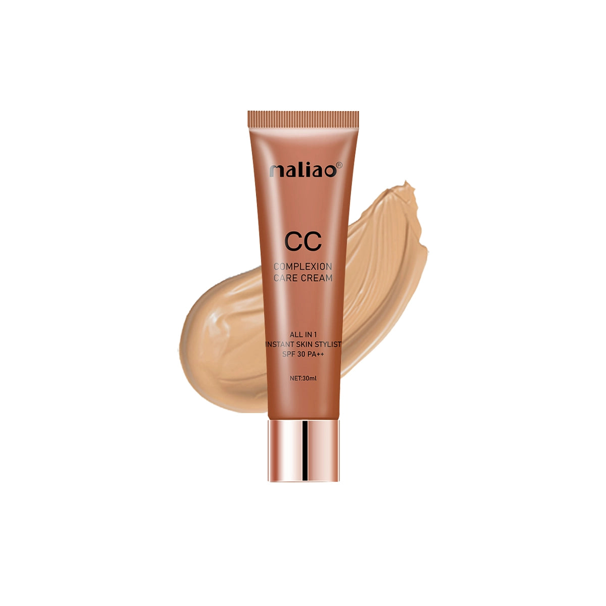 Maliao All-in-One Instant Skin Stylist CC Cream SPF 30PA++ - Flawless Coverage & Sun Protection