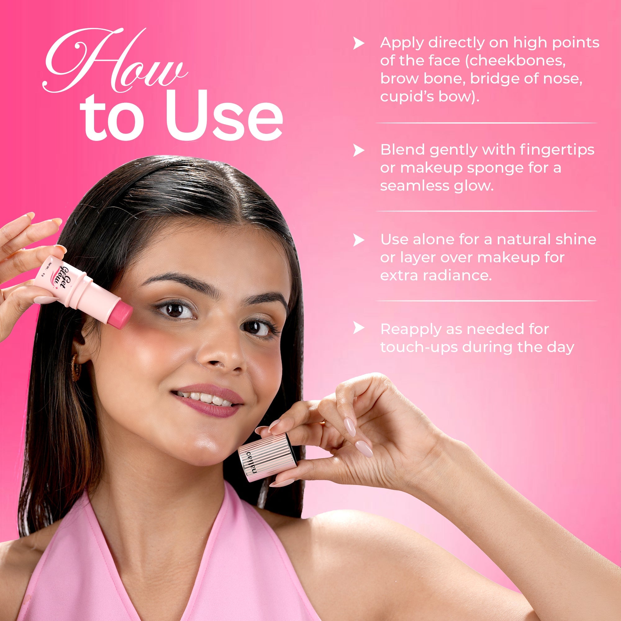 Maliao Get Glow Glow Skinstick Face