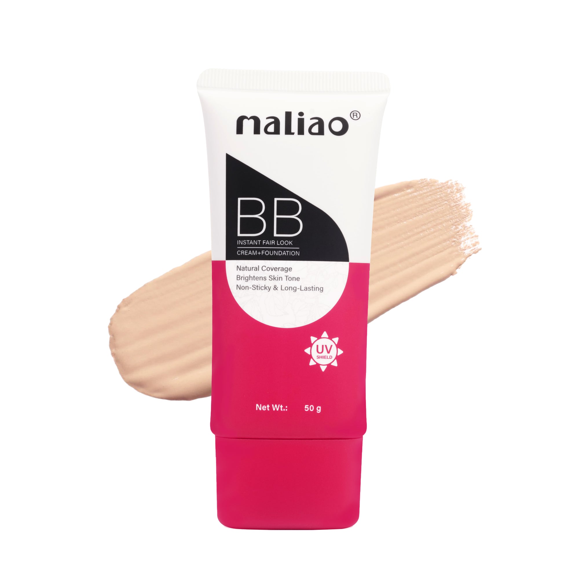 Maliao BB Foundation + Fairness Cream Face
