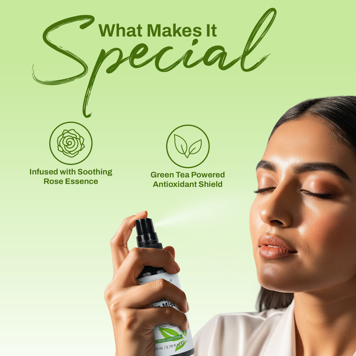 Maliao Long Lasting Makeup Fixing Mist Face